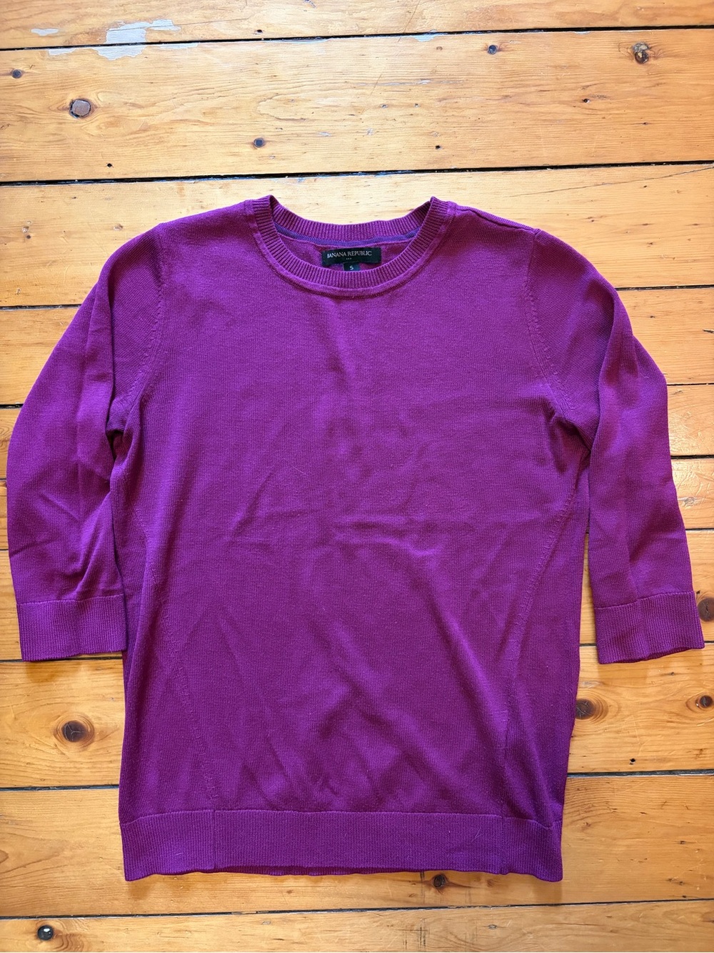 Banana Republic Berry Crewneck Sweater